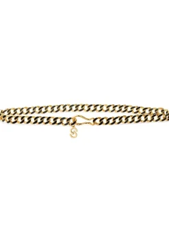 Outlet St. John Chain Belt Black/gold
