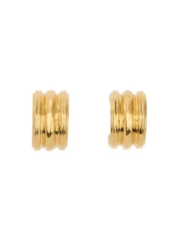 Online St. John Christina Caruso Baby Triple Hoop Earring Gold