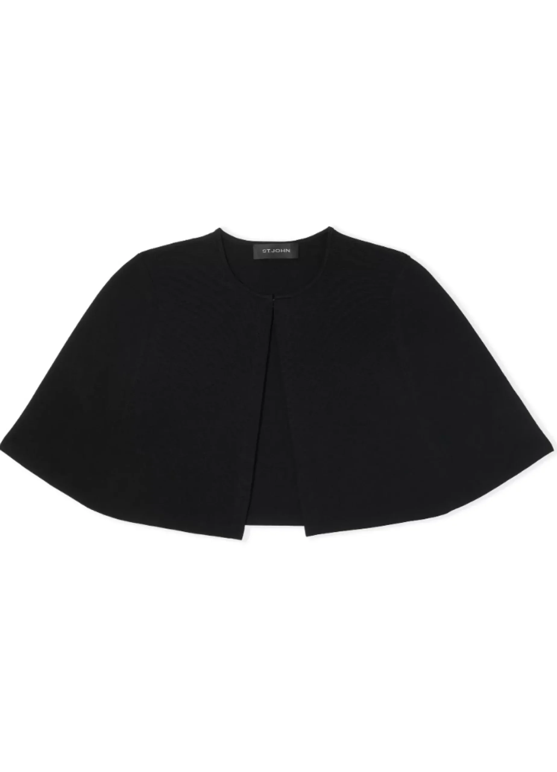 Hot St. John Knit Capelet Black