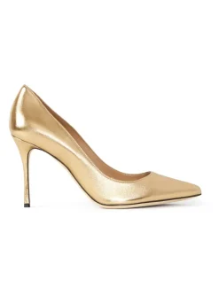 Online St. John Laminated Leather Pump Gold