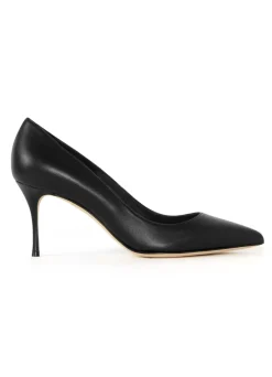 Outlet St. John Leather Pump Black