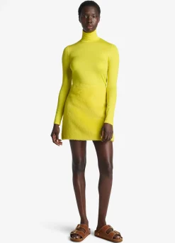 Sale St. John Nuda Turtleneck Top Dark Teal