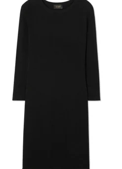 Sale St. John Santiago Knit Bateau Dress Black