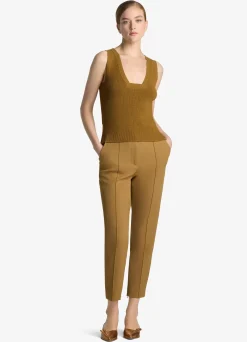 Outlet St. John Stretch Crepe Suiting Pant Hazel