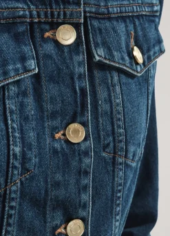 Clearance St. John The Melrose Jean Jacket Dark Indigo
