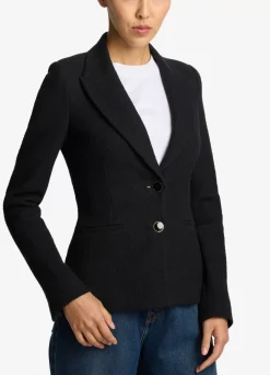 Outlet St. John The Studio Tweed Jacket Black