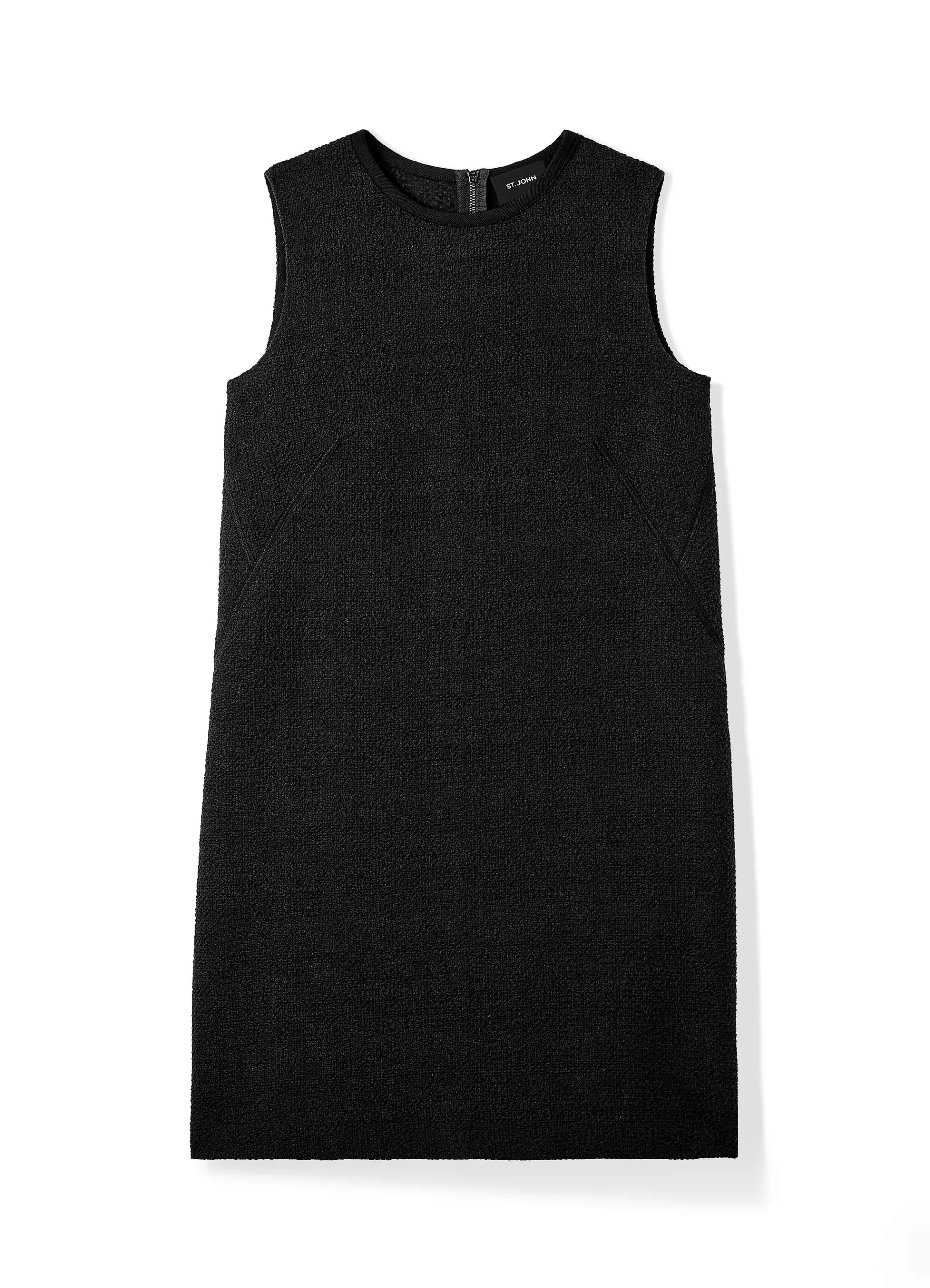 St. John Bonded Tweed Shift Dress | DRESSES | DRESSES