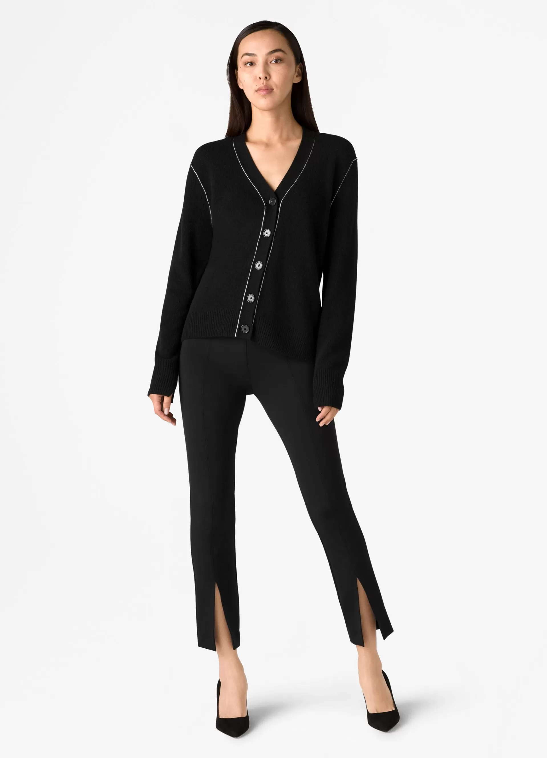 St. John Boyfriend Cardigan | SWEATERS