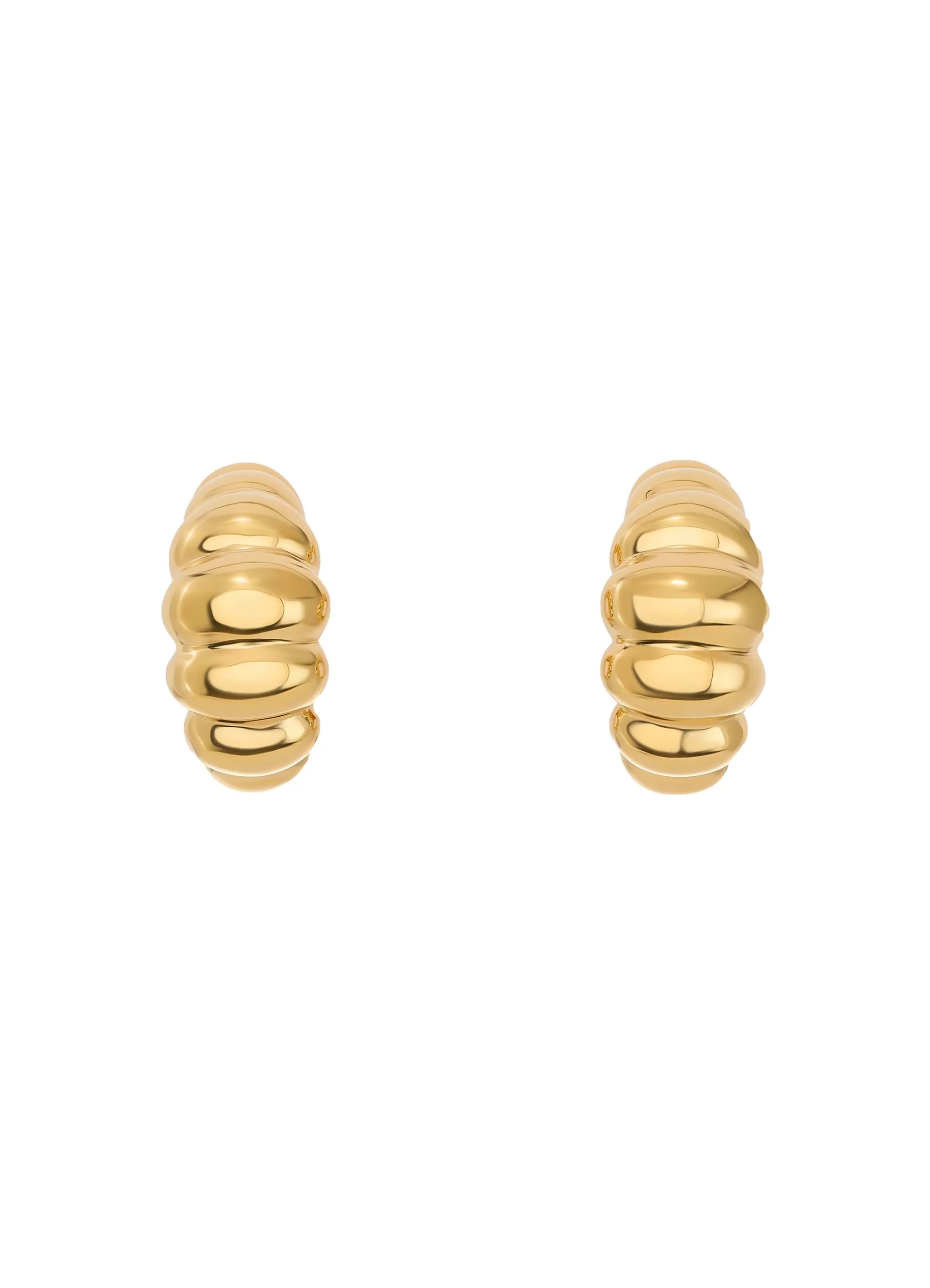 St. John Christina Caruso Tufted Hoop Earring | CHRISTINA CARUSO JEWELRY