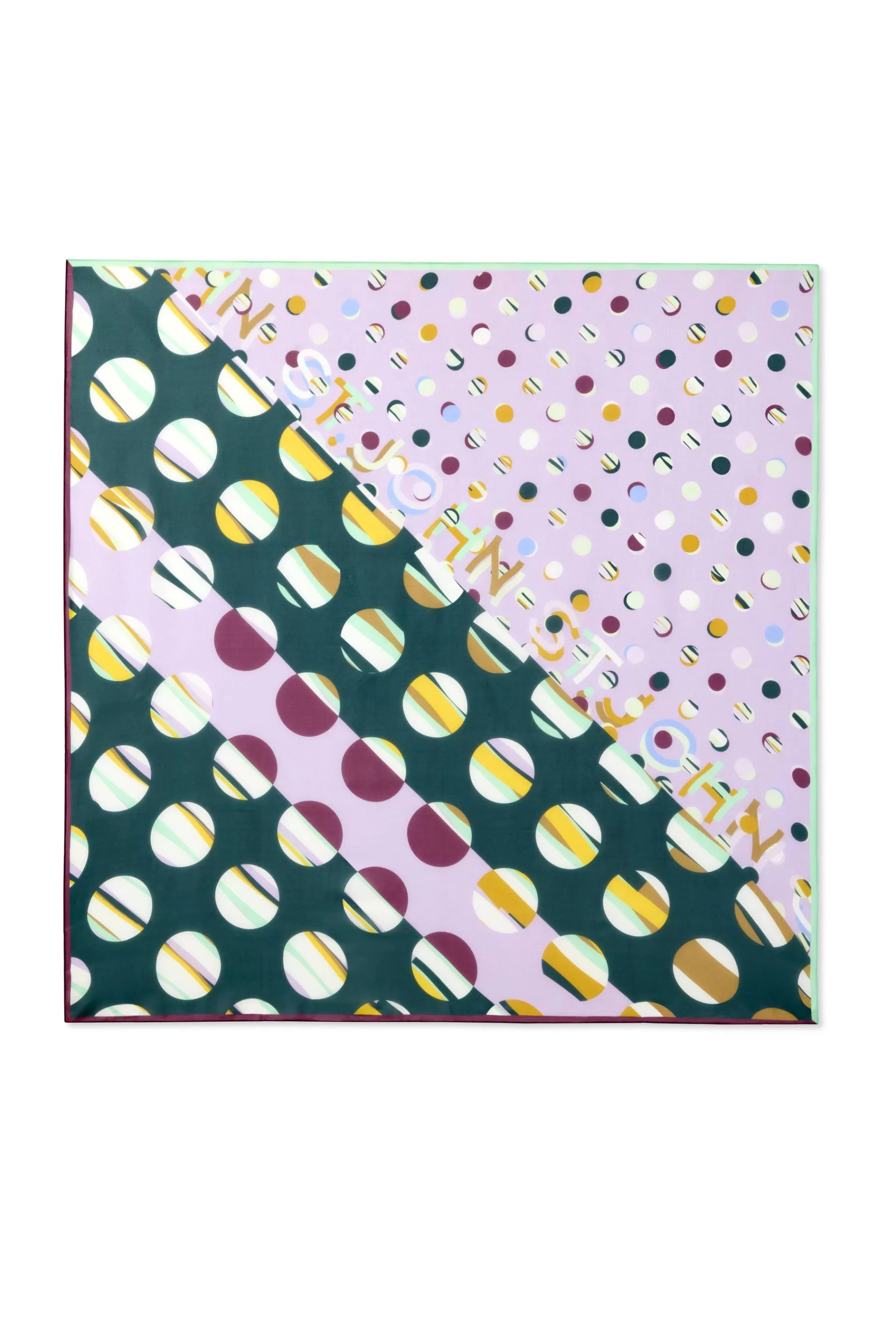 St. John Collage Dot Silk Scarf | SCARVES