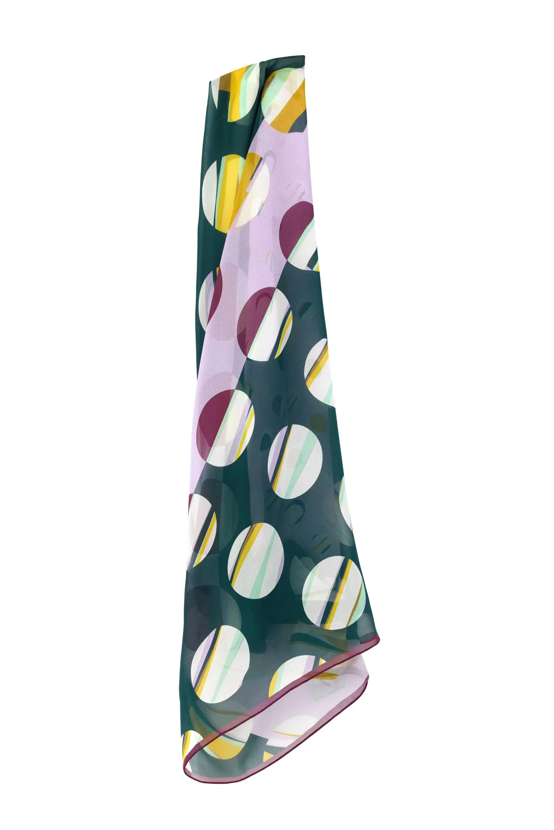 St. John Collage Dot Silk Scarf | SCARVES