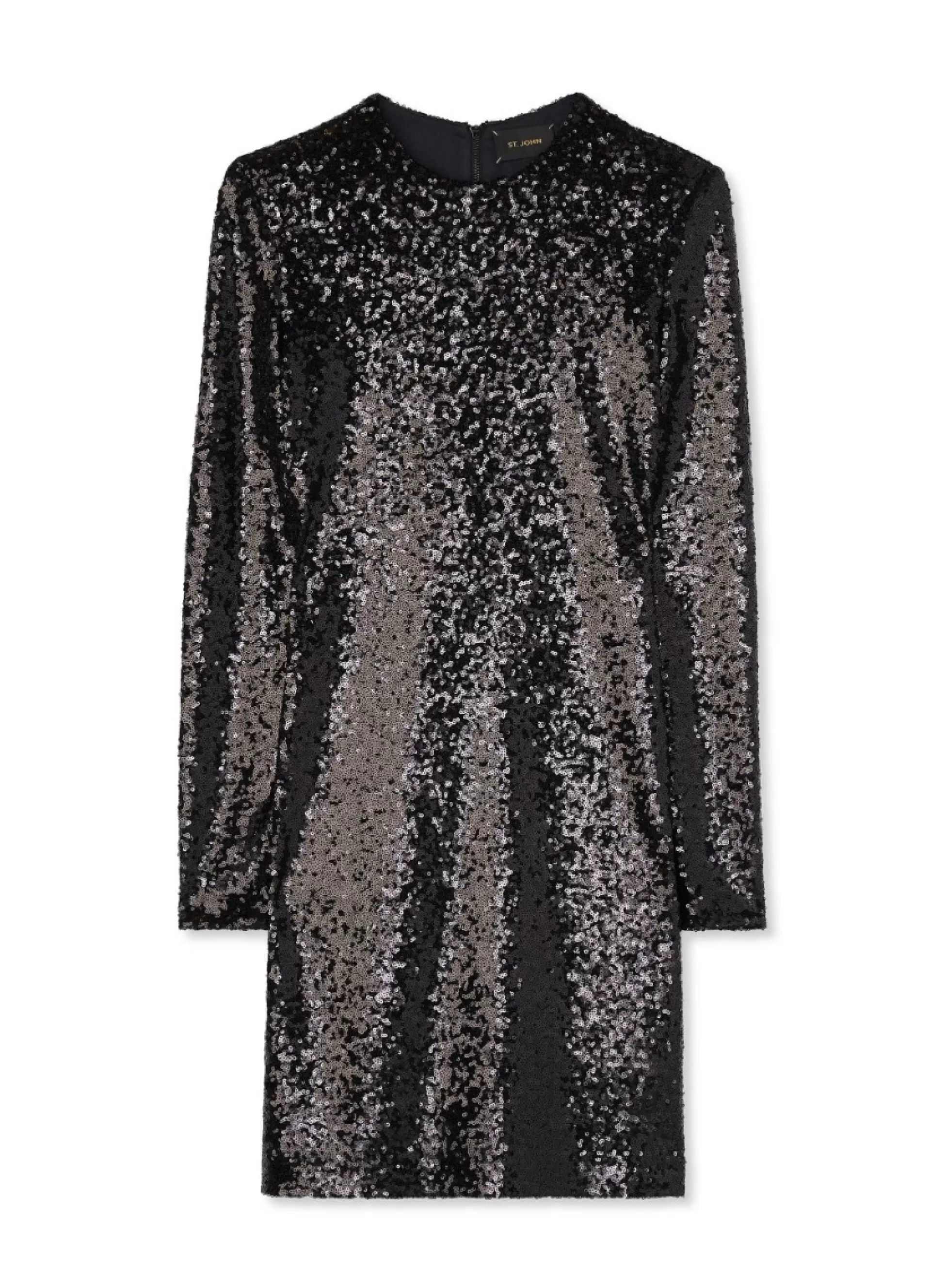 St. John Crushed Sequin Jersey Dress | EVENING WEAR | DRESSES
