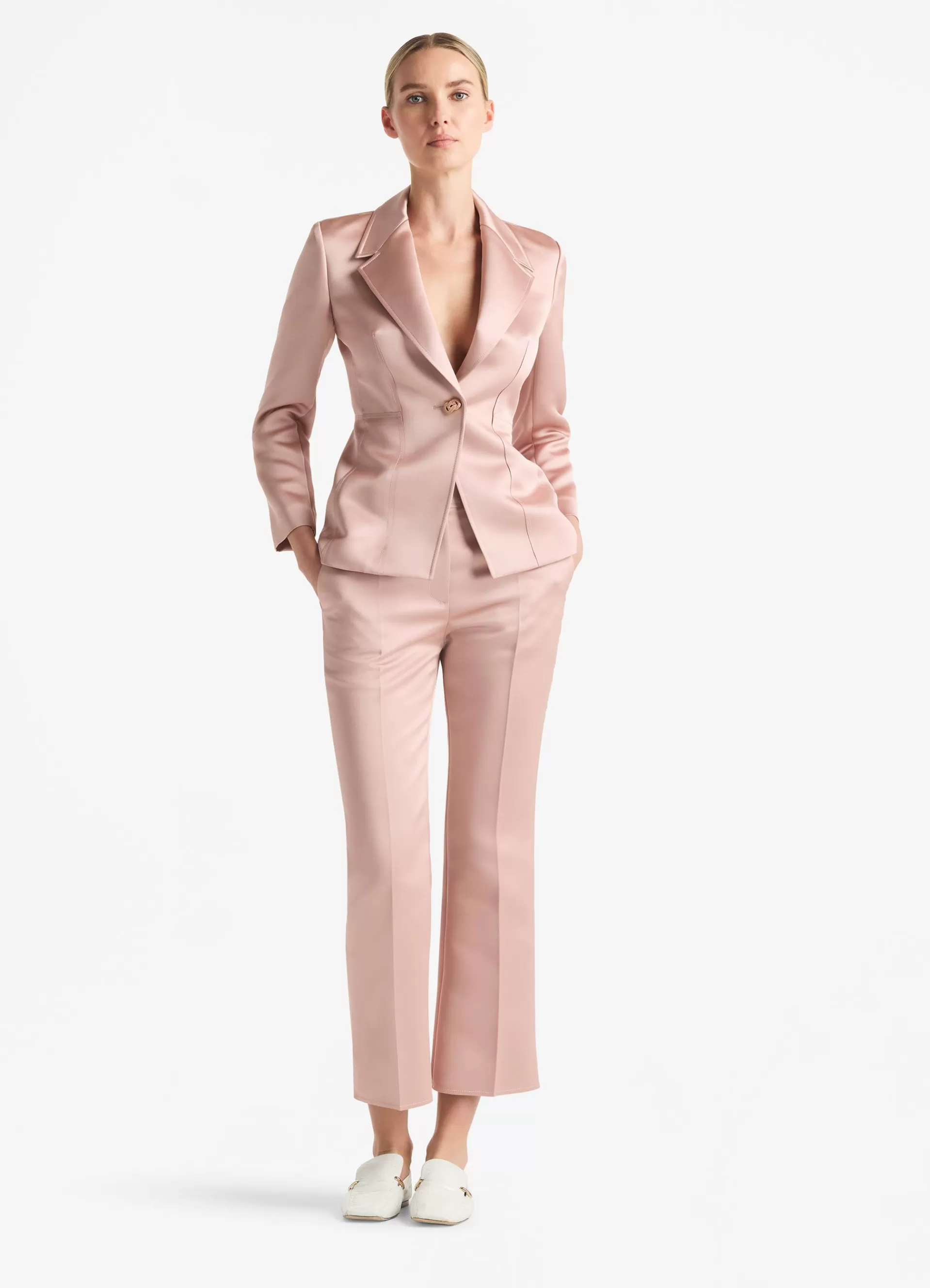 St. John Double Duchesse Jacket | JACKETS