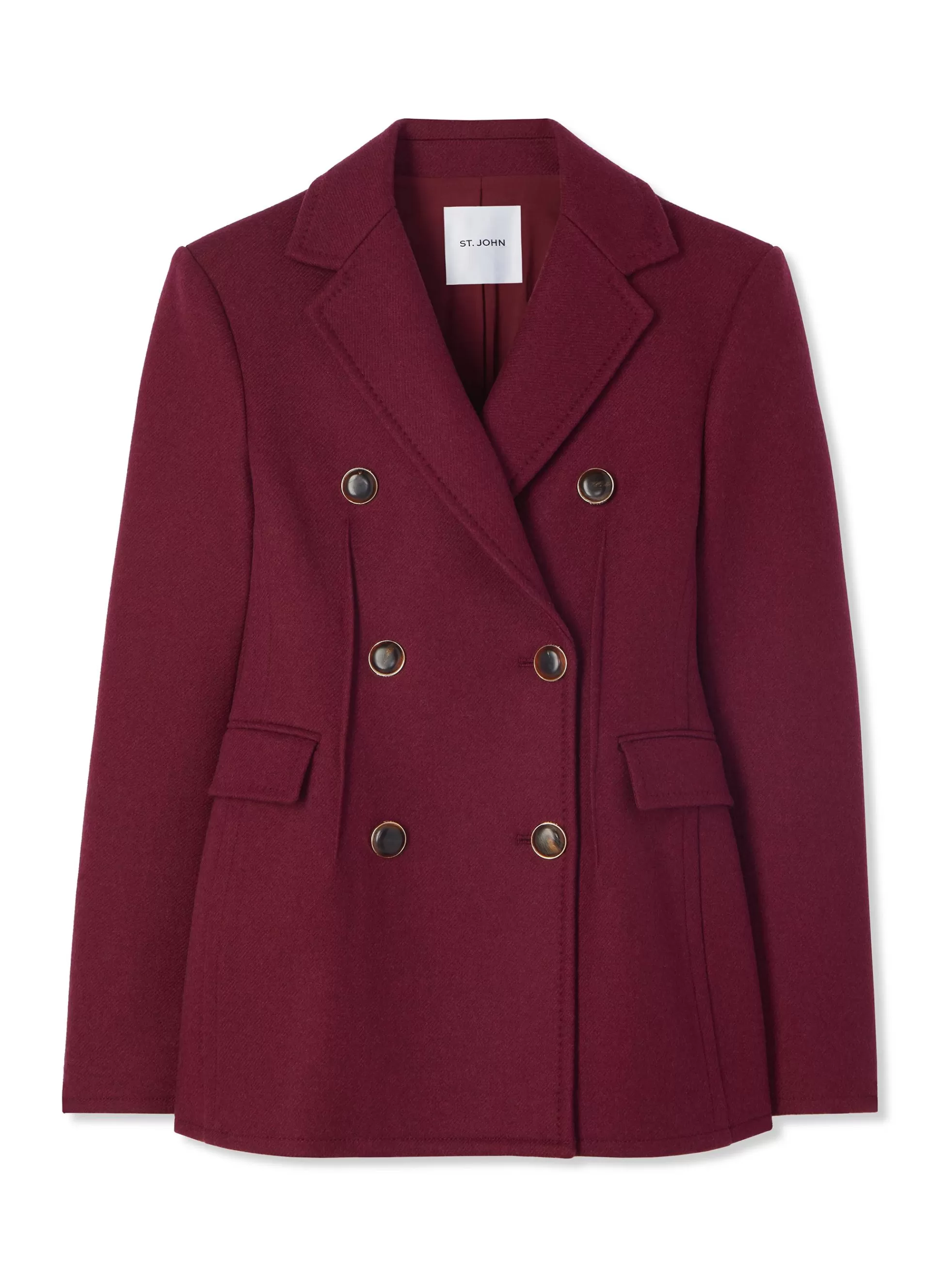 St. John Double-Face Wool and Cashmere Blend Jacket | JACKETS
