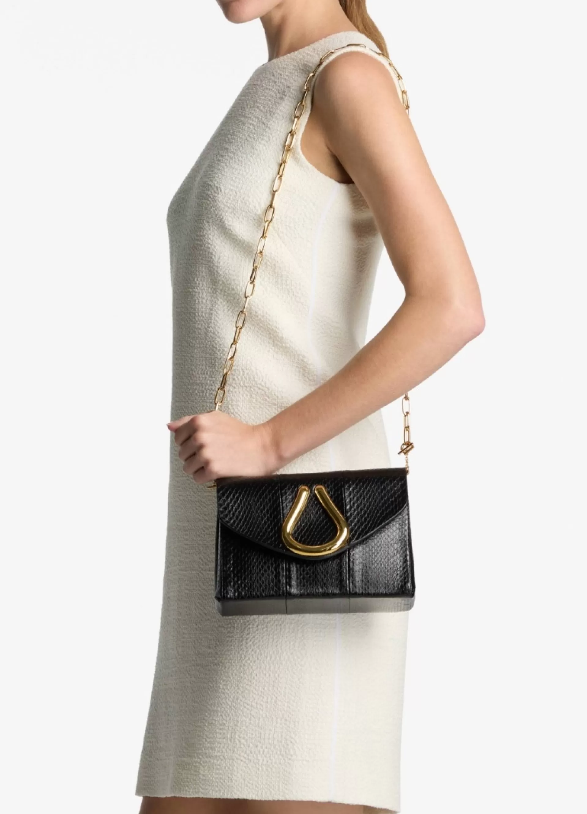 St. John Elaphe Water Snake Small Handbag | HANDBAGS & SHOES