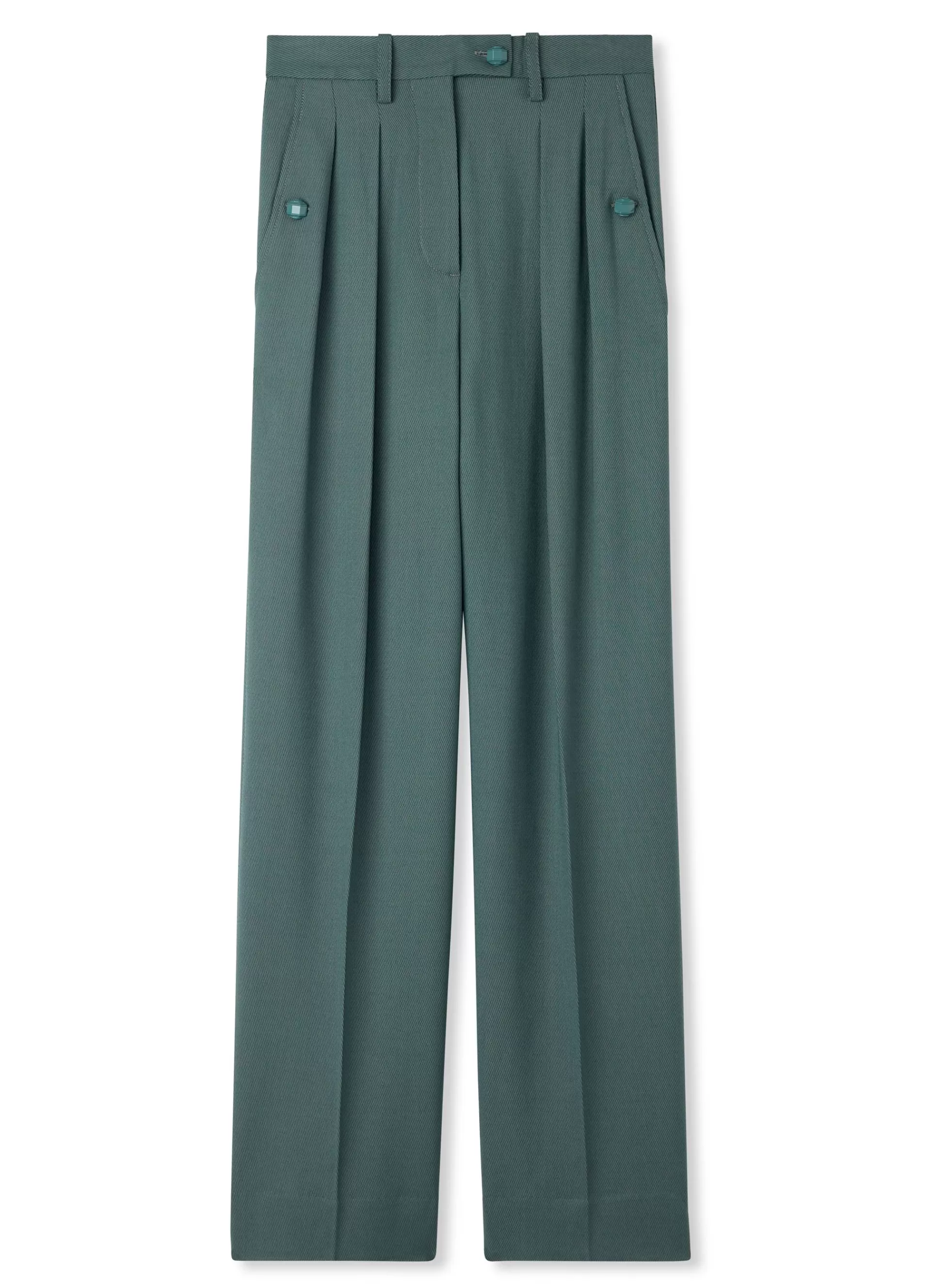 St. John Fluid Viscose Twill Pant | TRANSITIONAL CLOTHING | PANTS