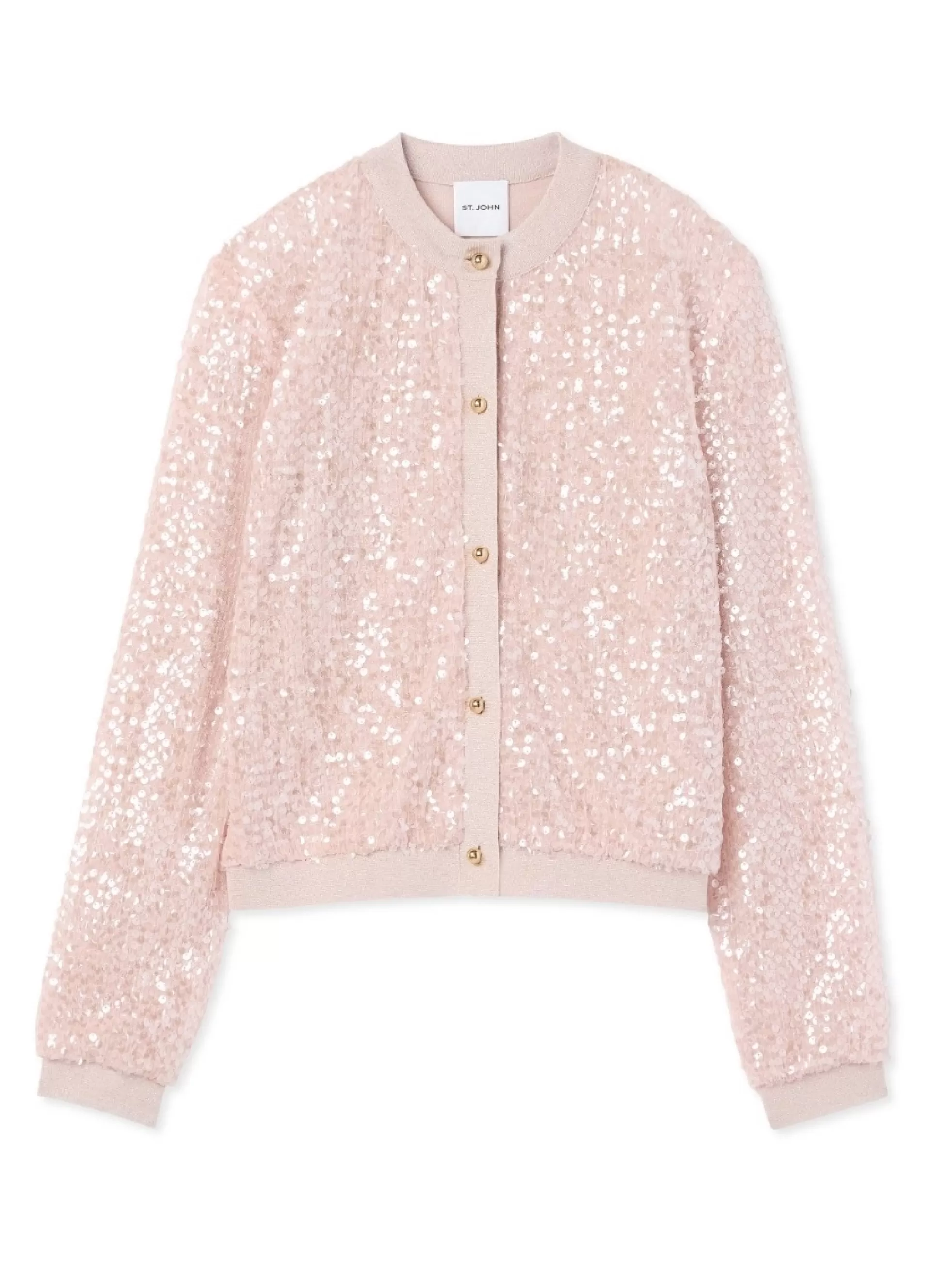 St. John Iridescent Sequin Cardigan | KNITWEAR | COCKTAIL & PARTY