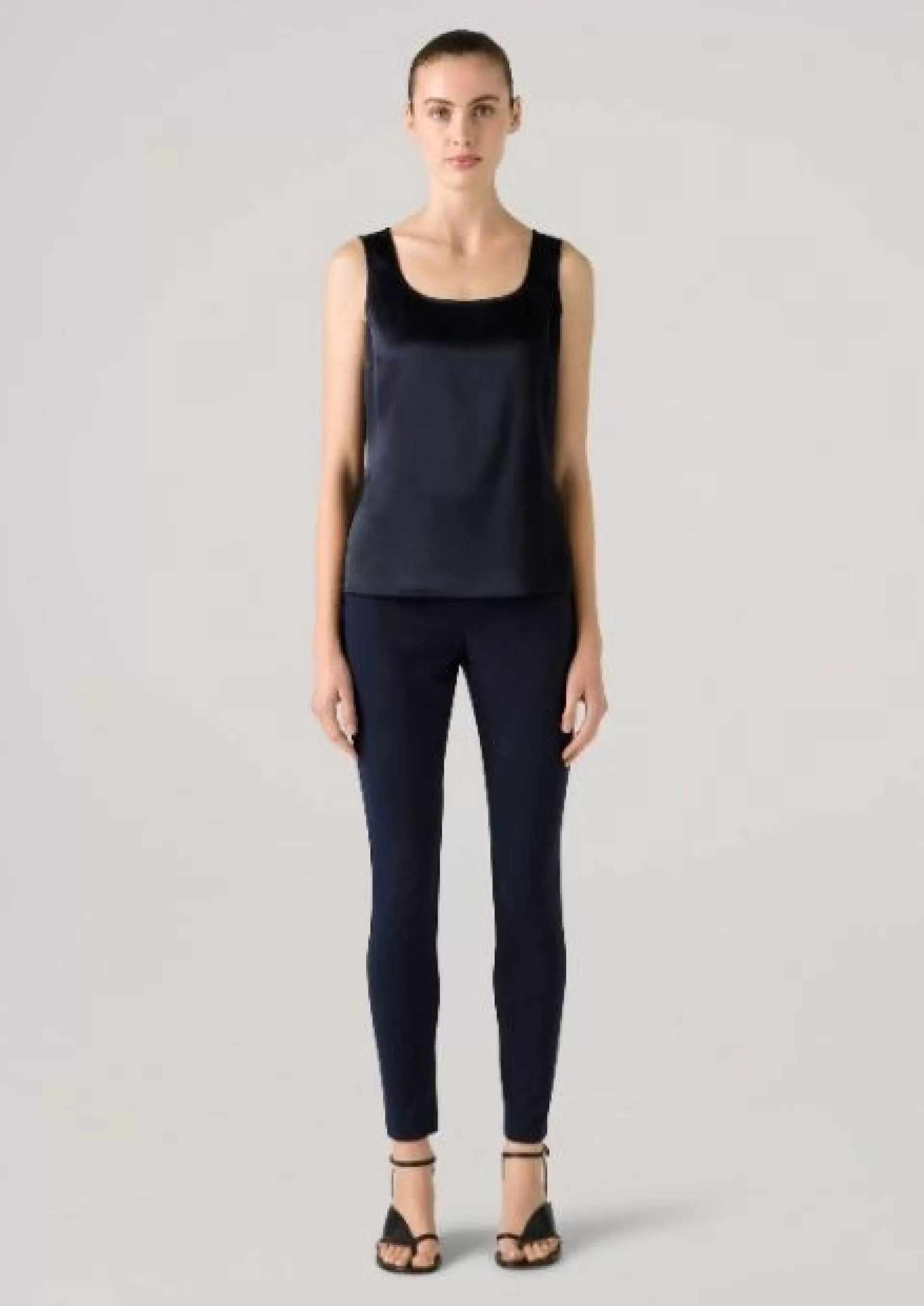 St. John Liquid Satin Shell | TRANSITIONAL CLOTHING | TOPS & SHELLS