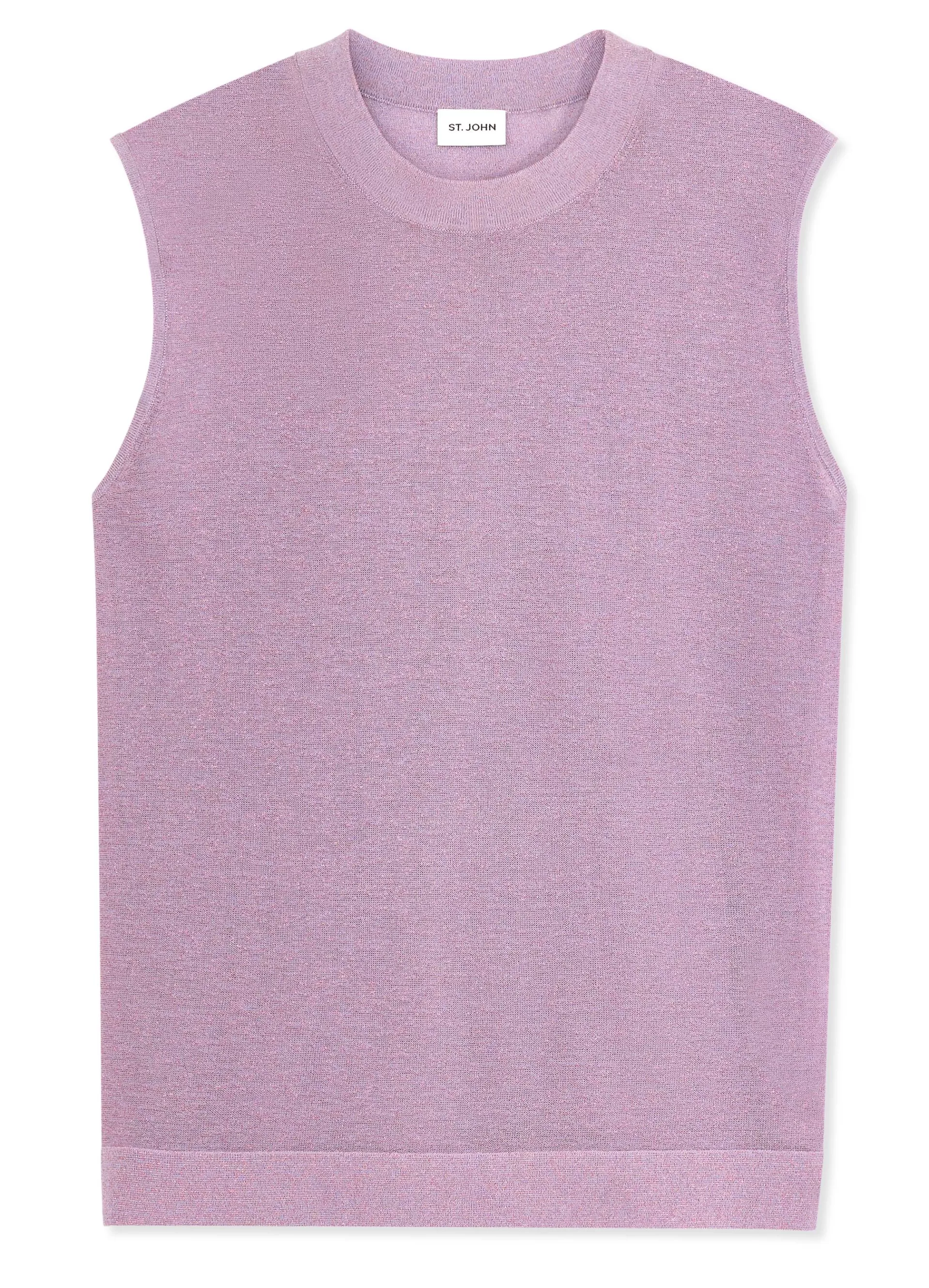 St. John Lurex Jersey Knit Shell | TRANSITIONAL CLOTHING | MATCHING SETS