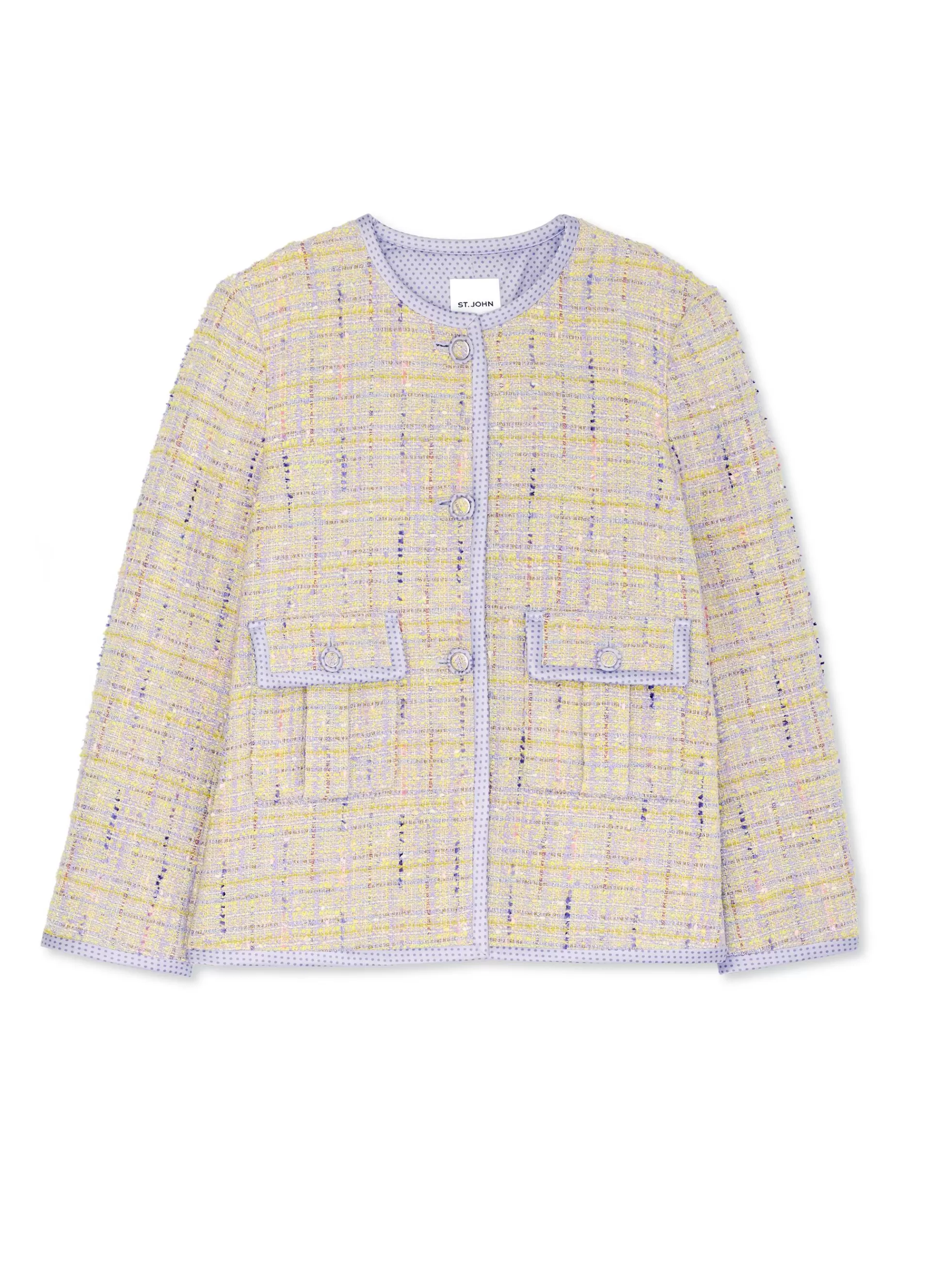 St. John Lurex Tweed Pocket Jacket | TWEED JACKETS | COORDINATING SETS