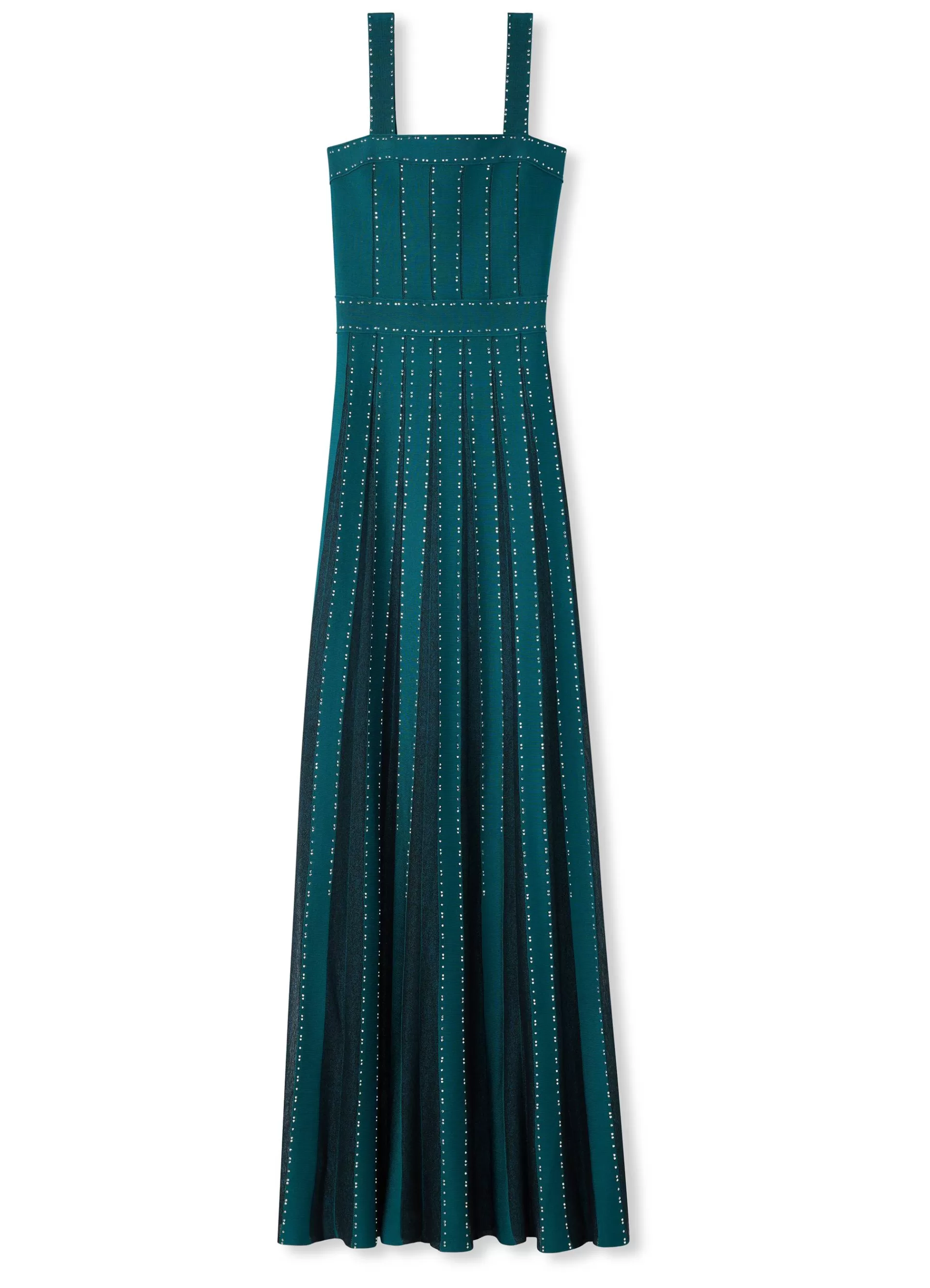 St. John Mixed Knit Embellished Gown | EVENING GOWNS | MATCHING SETS