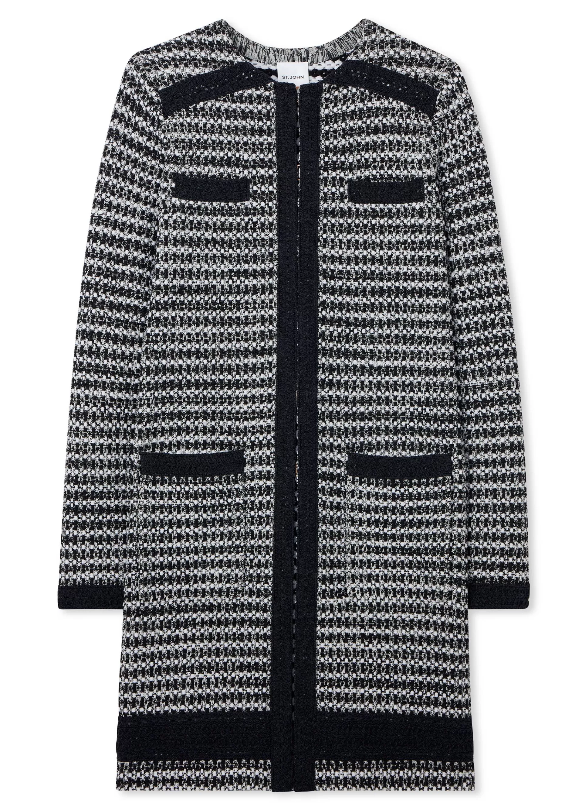St. John Mixed Stretch Knit Topper | COORDINATING SETS | JACKETS