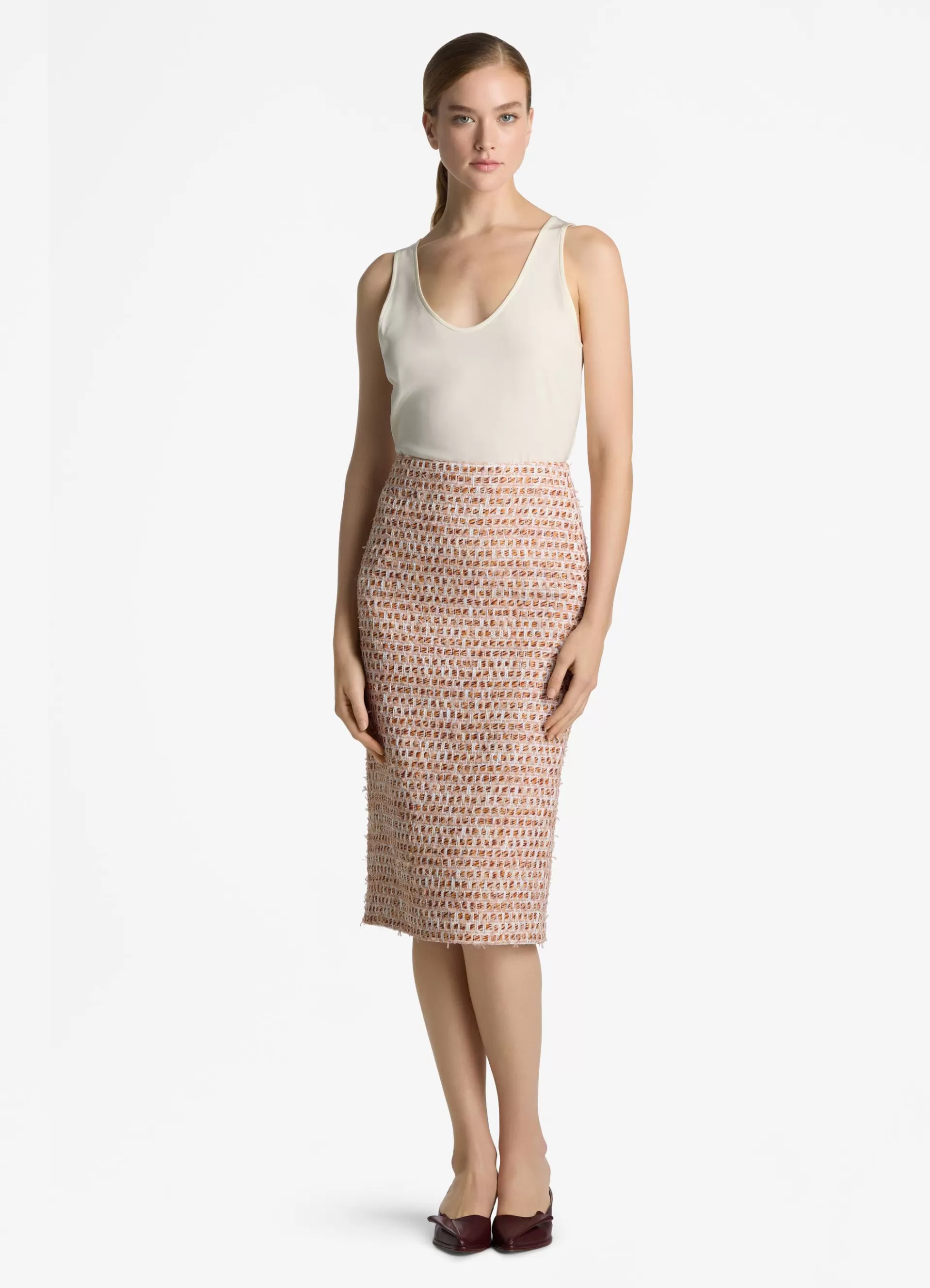 St. John Multi Tweed Skirt | COORDINATING SETS | MATCHING SETS