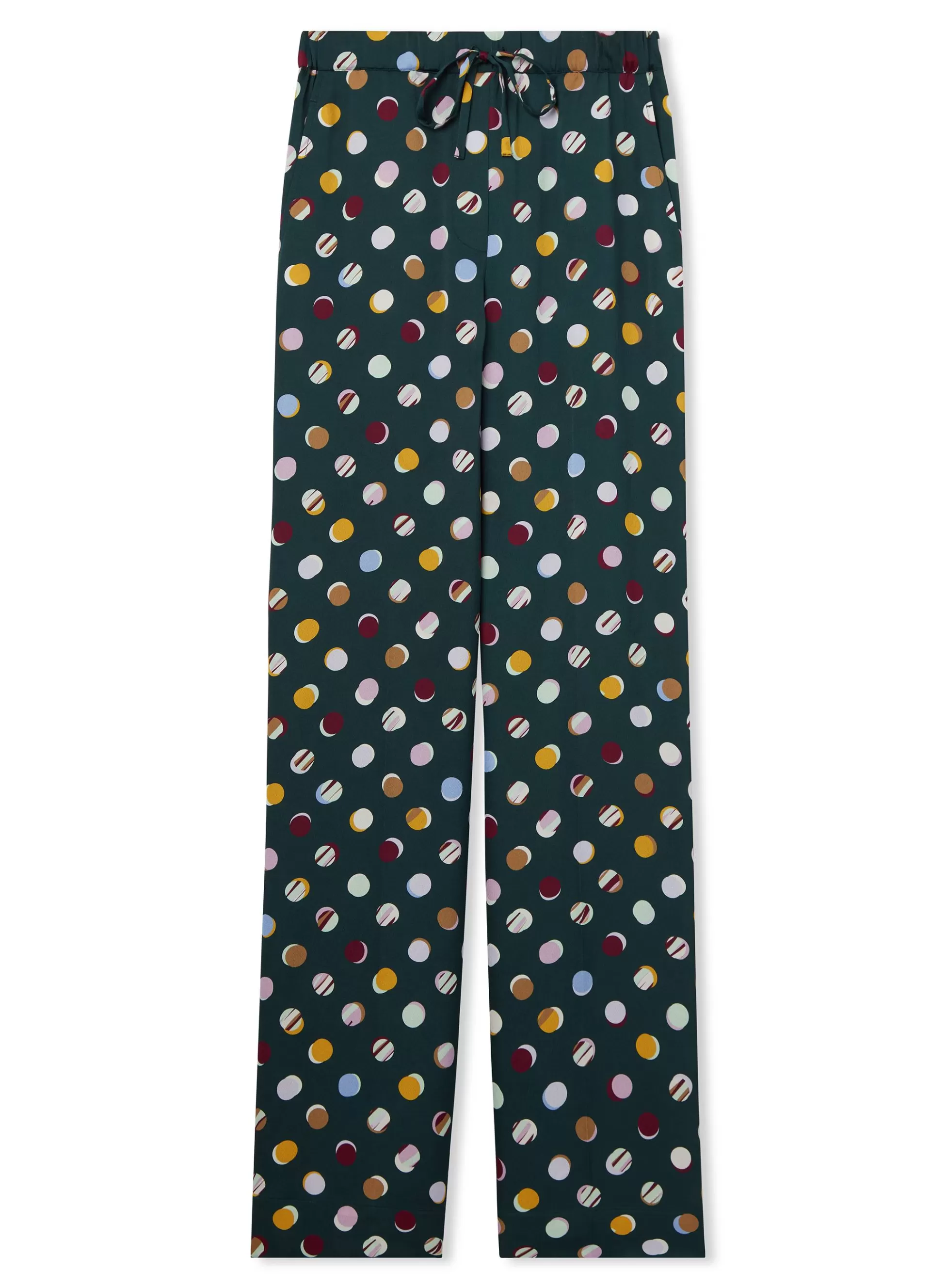 St. John Patchwork Polka Dot Pant | PANTS