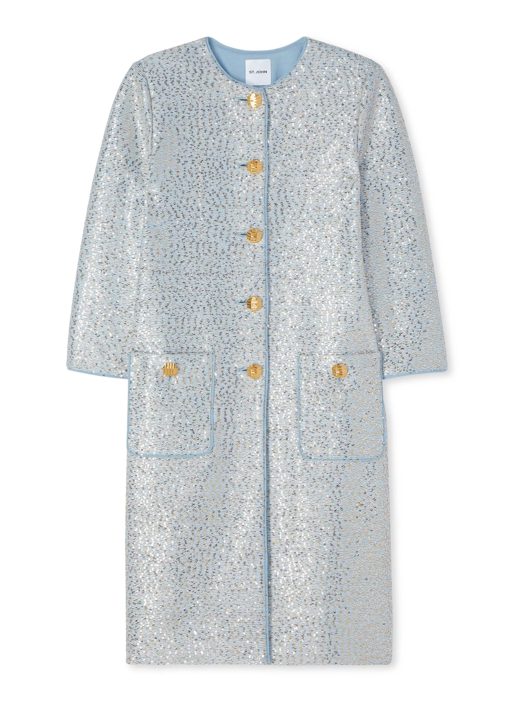 St. John Sequin Knit Topper | JACKETS