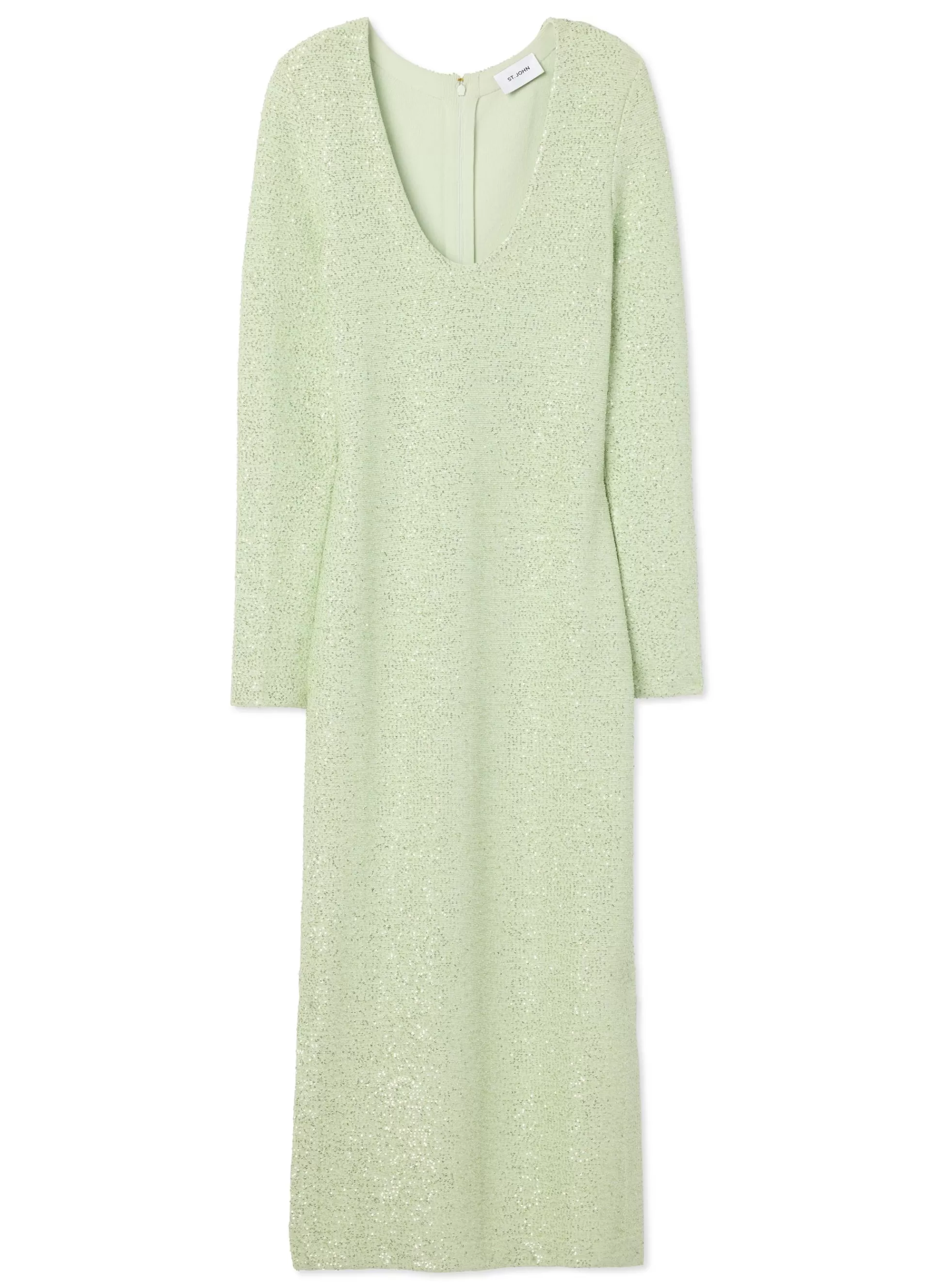 St. John Sequin Knit V-Neck Dress | COCKTAIL & PARTY | COCKTAIL & PARTY
