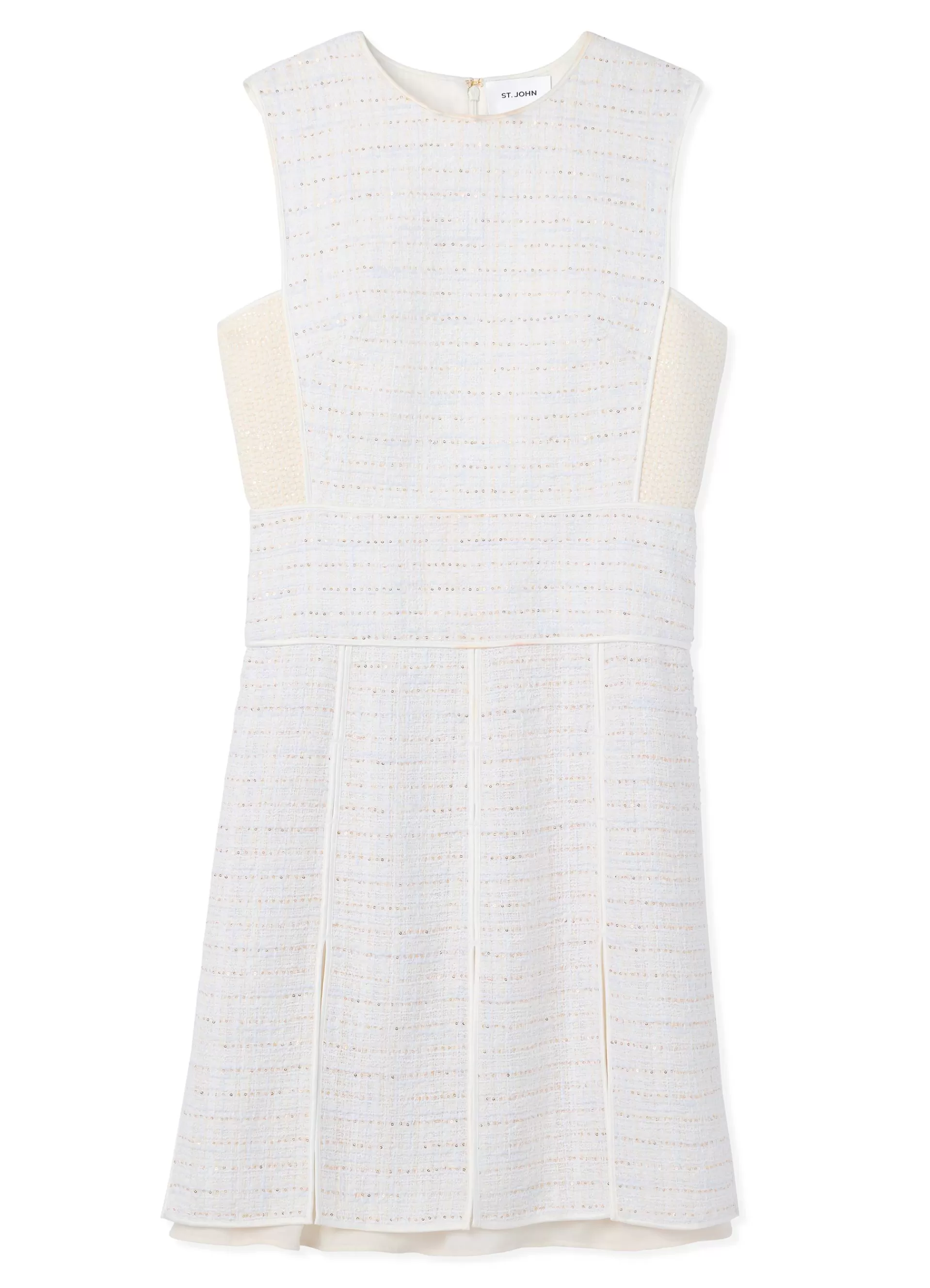 St. John Sequin Tweed Open Weave Dress | DAY DRESSES | COORDINATING SETS