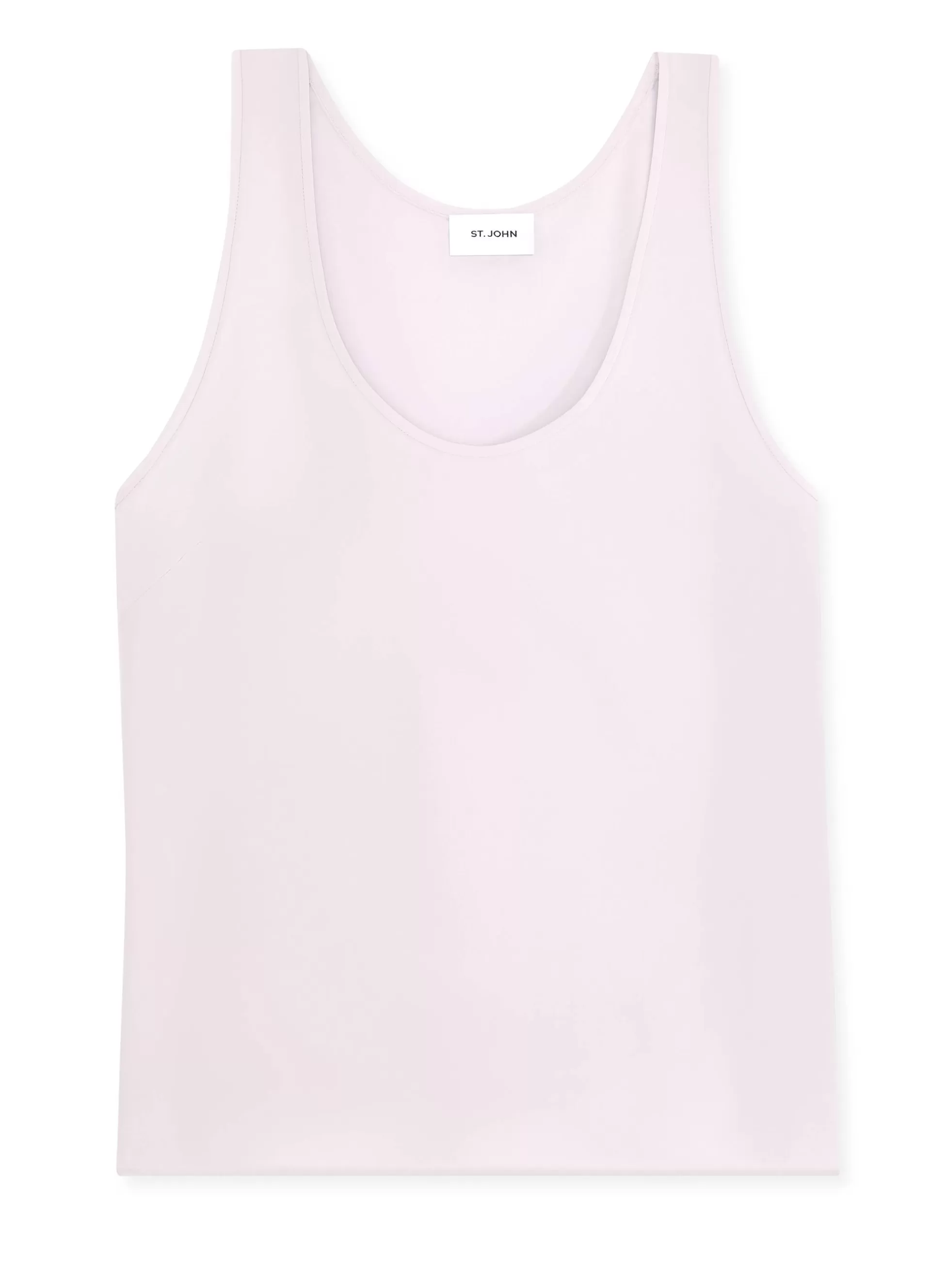 St. John Silk Crepe De Chine Shell | ELEVATED ESSENTIALS | TOPS & SHELLS
