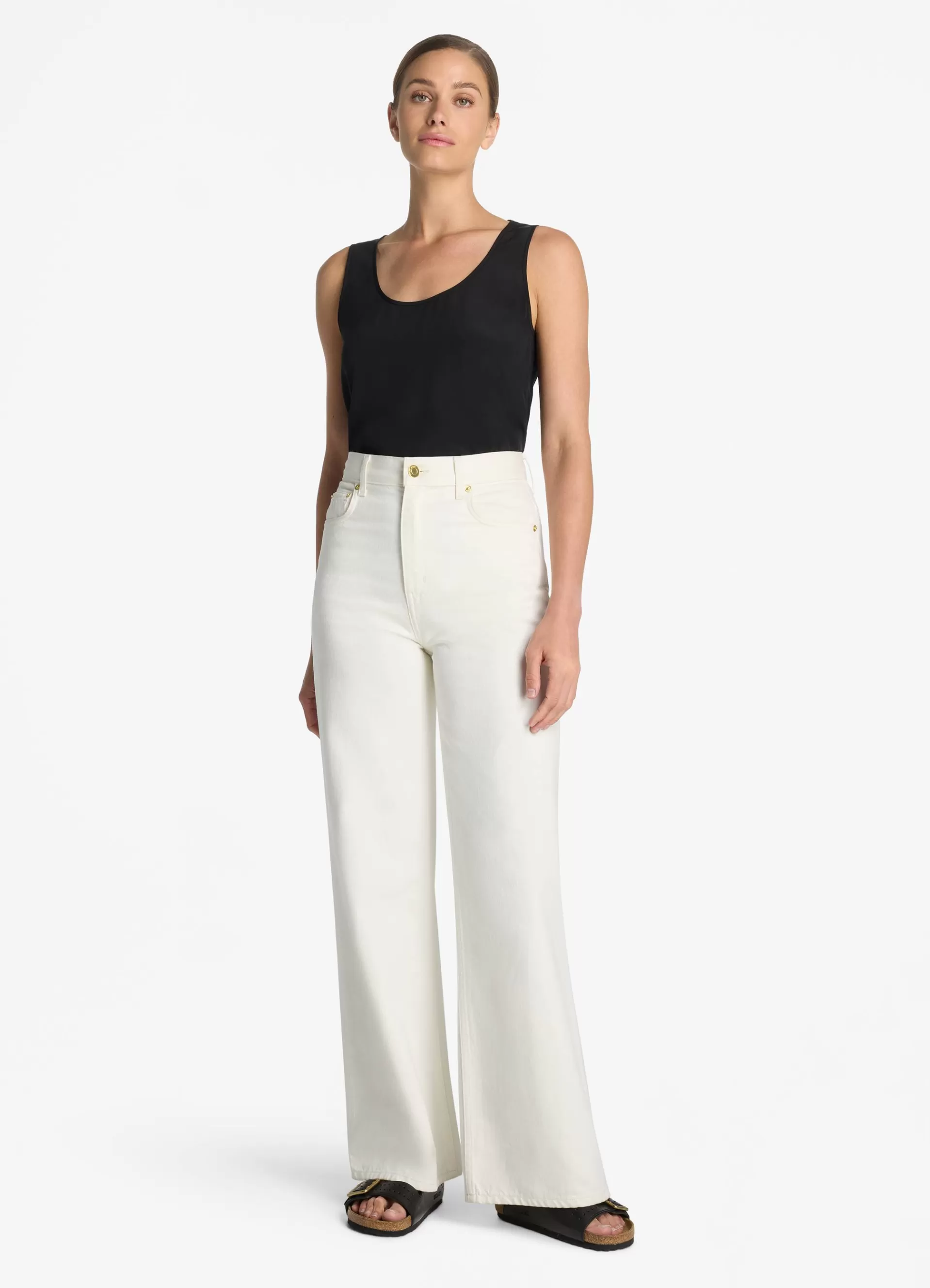 St. John Silk Crepe De Chine Shell | TOPS & SHELLS