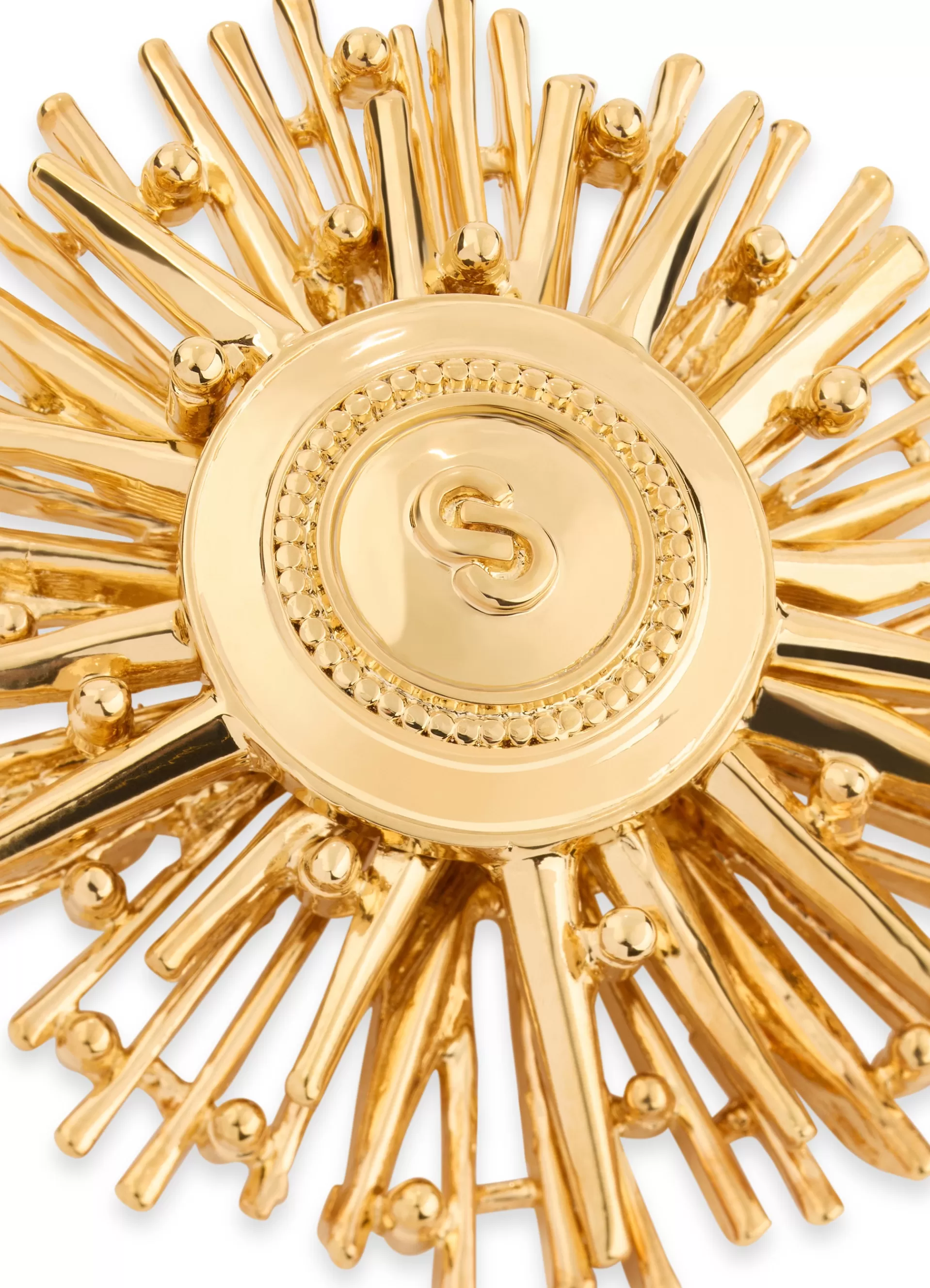 St. John SJ Logo Burst Pin | JEWELRY