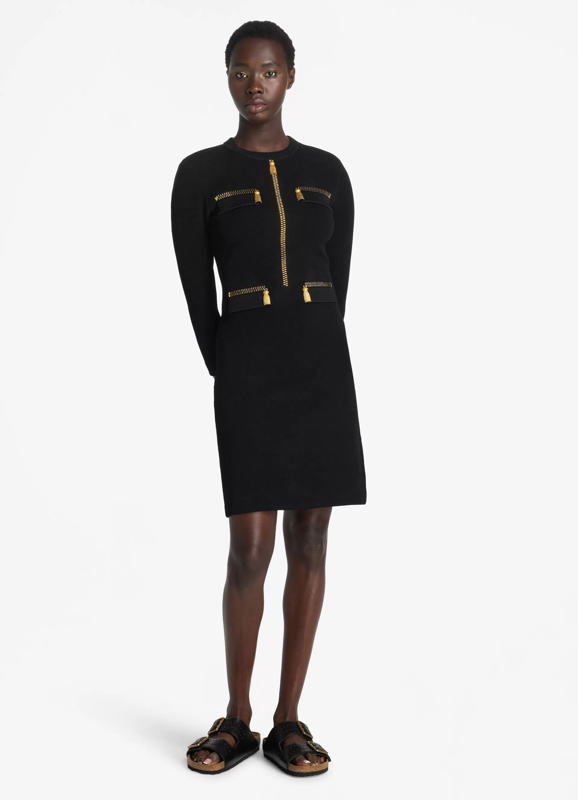 St. John SJ Signature Trompe L Oeil Dress | KNIT DRESSES | DAY DRESSES