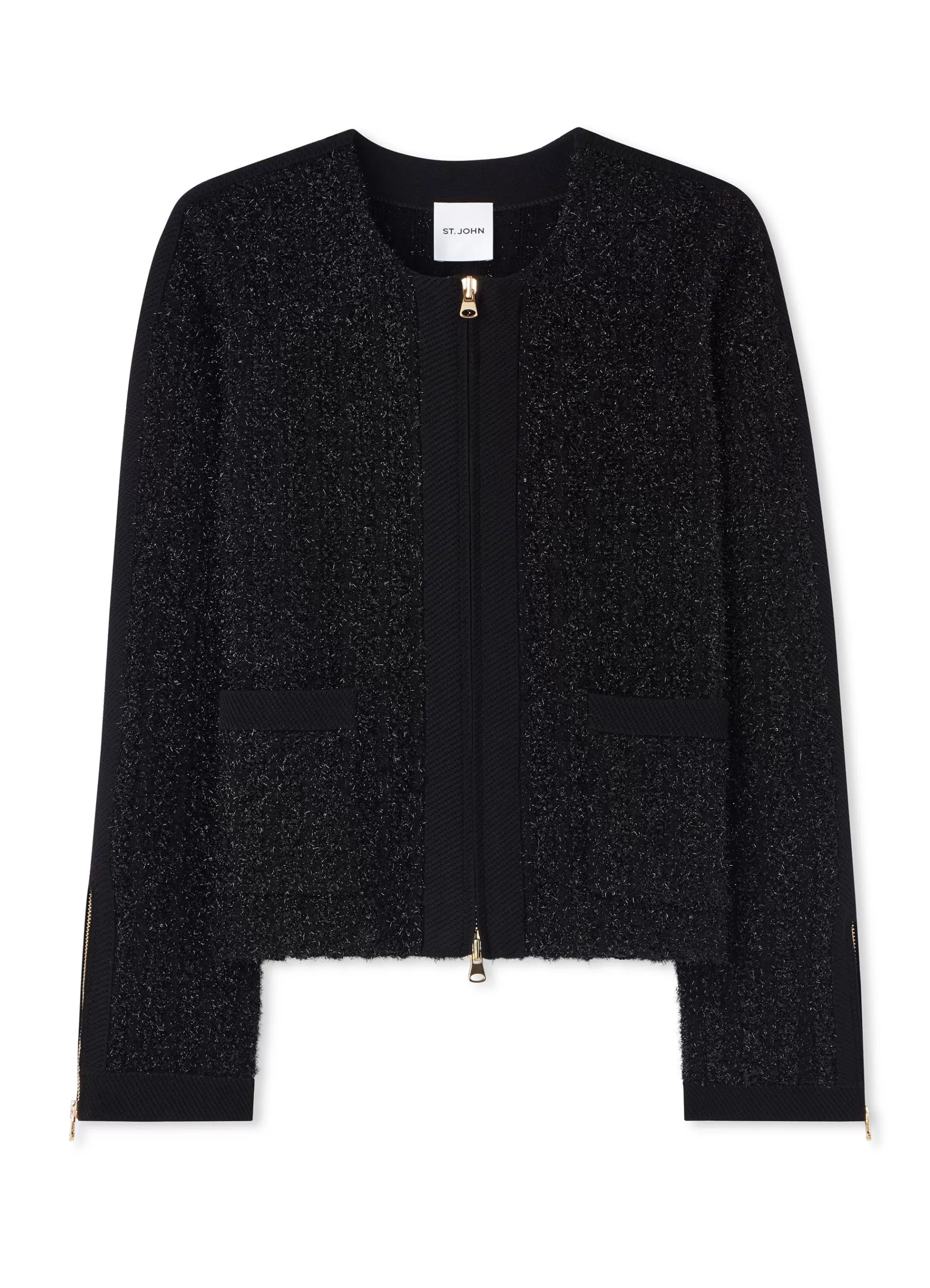 St. John Sparkly Stretch Knit Jacket | COORDINATING SETS | JACKETS