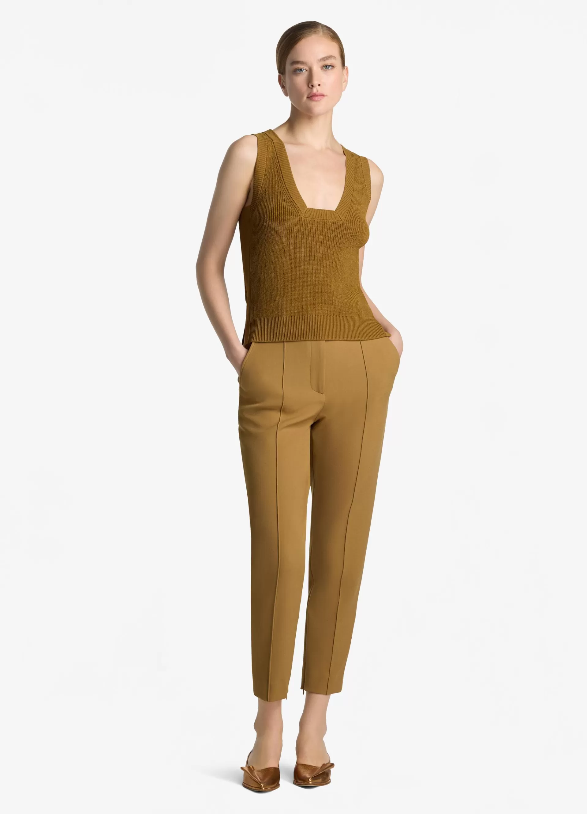 St. John Stretch Crepe Suiting Pant | COORDINATING SETS | ELEVATED ESSENTIALS