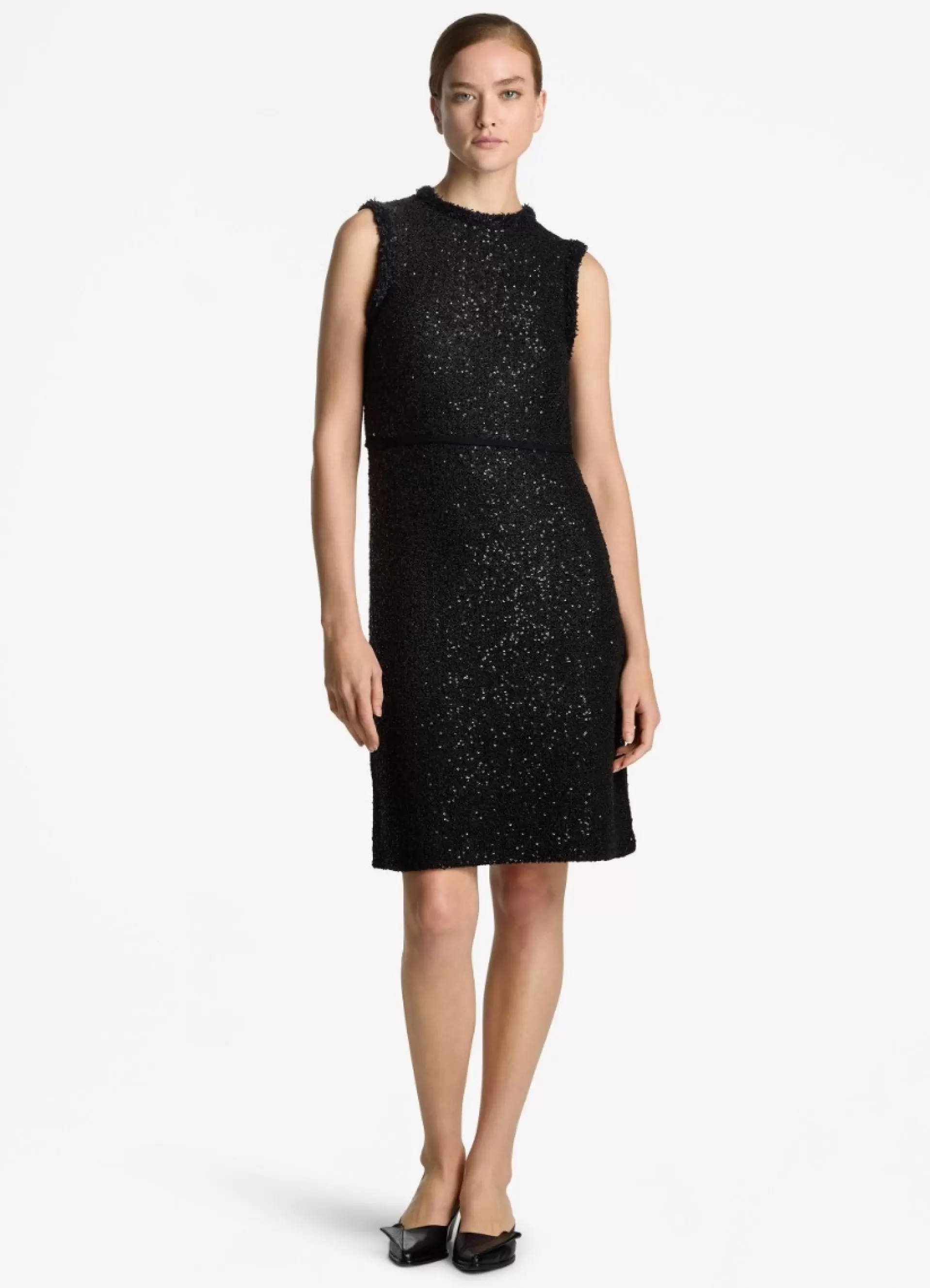 St. John Stretch Sequin Dress | EVENING WEAR | DRESSES
