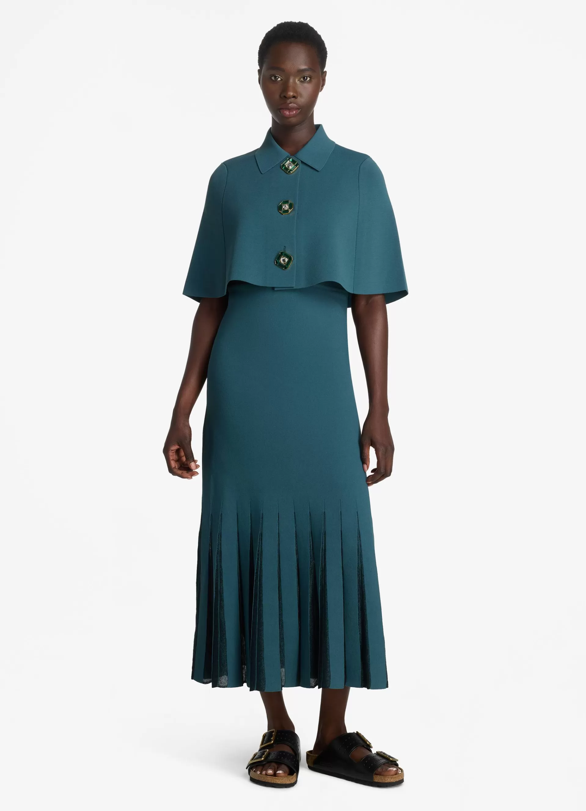 St. John Stretch Viscose Knit Cape | CAPES & WRAPS | MATCHING SETS