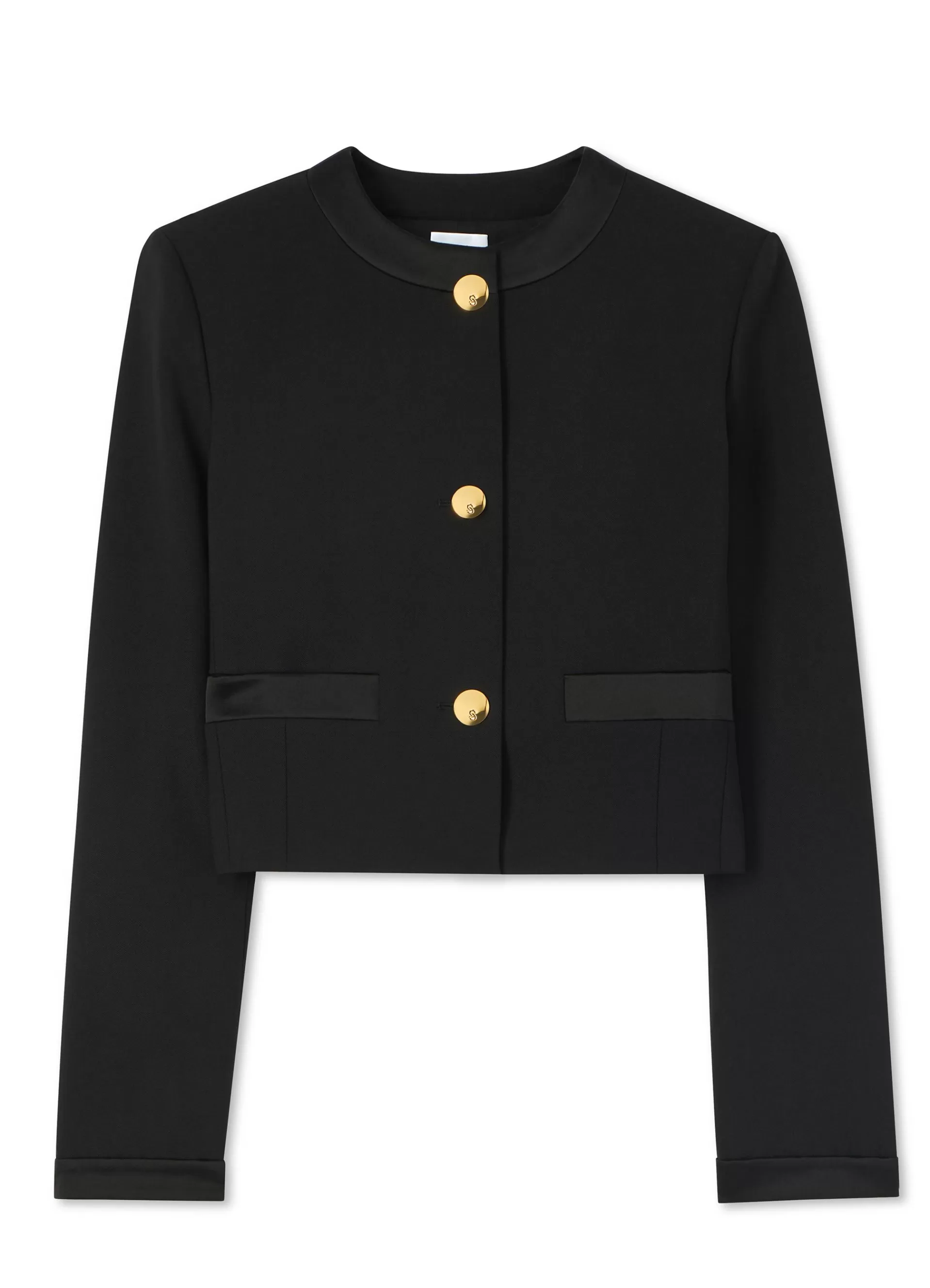 St. John Stretch Wool Jacket | JACKETS