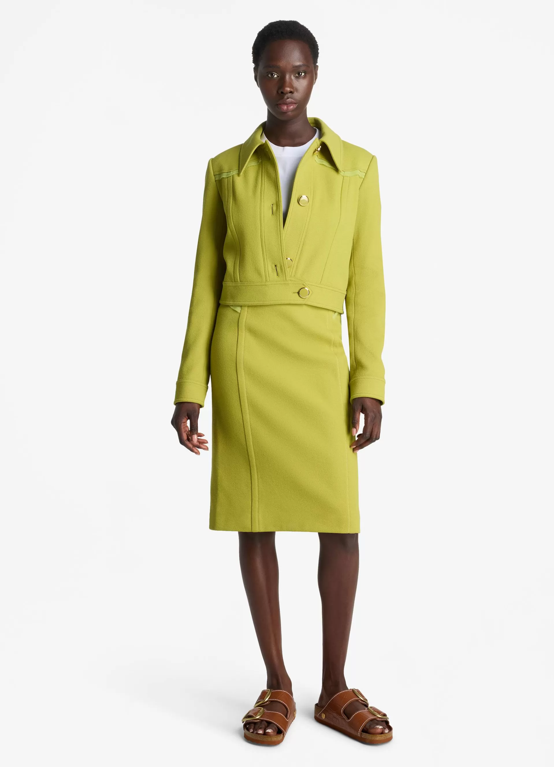 St. John Tailored Wool Blend Skirt | COORDINATING SETS | MATCHING SETS