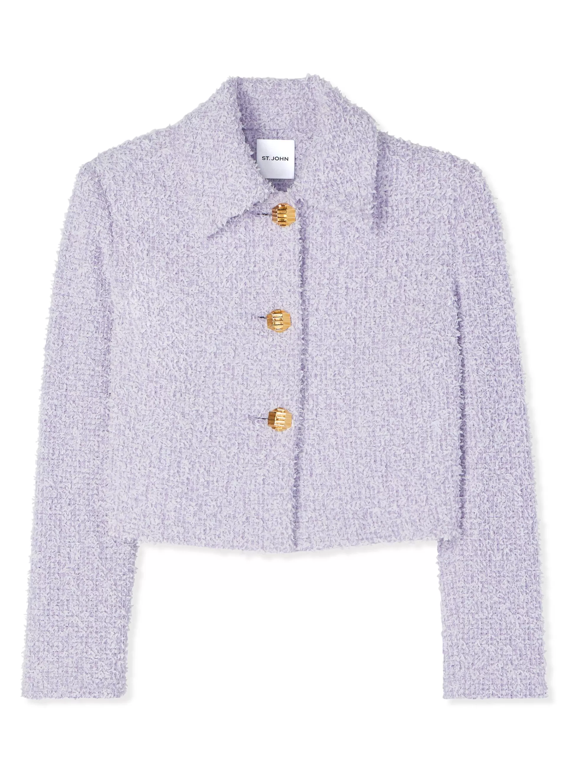 St. John Textured Eyelash Knit Jacket | LIGHT JACKETS | JACKETS