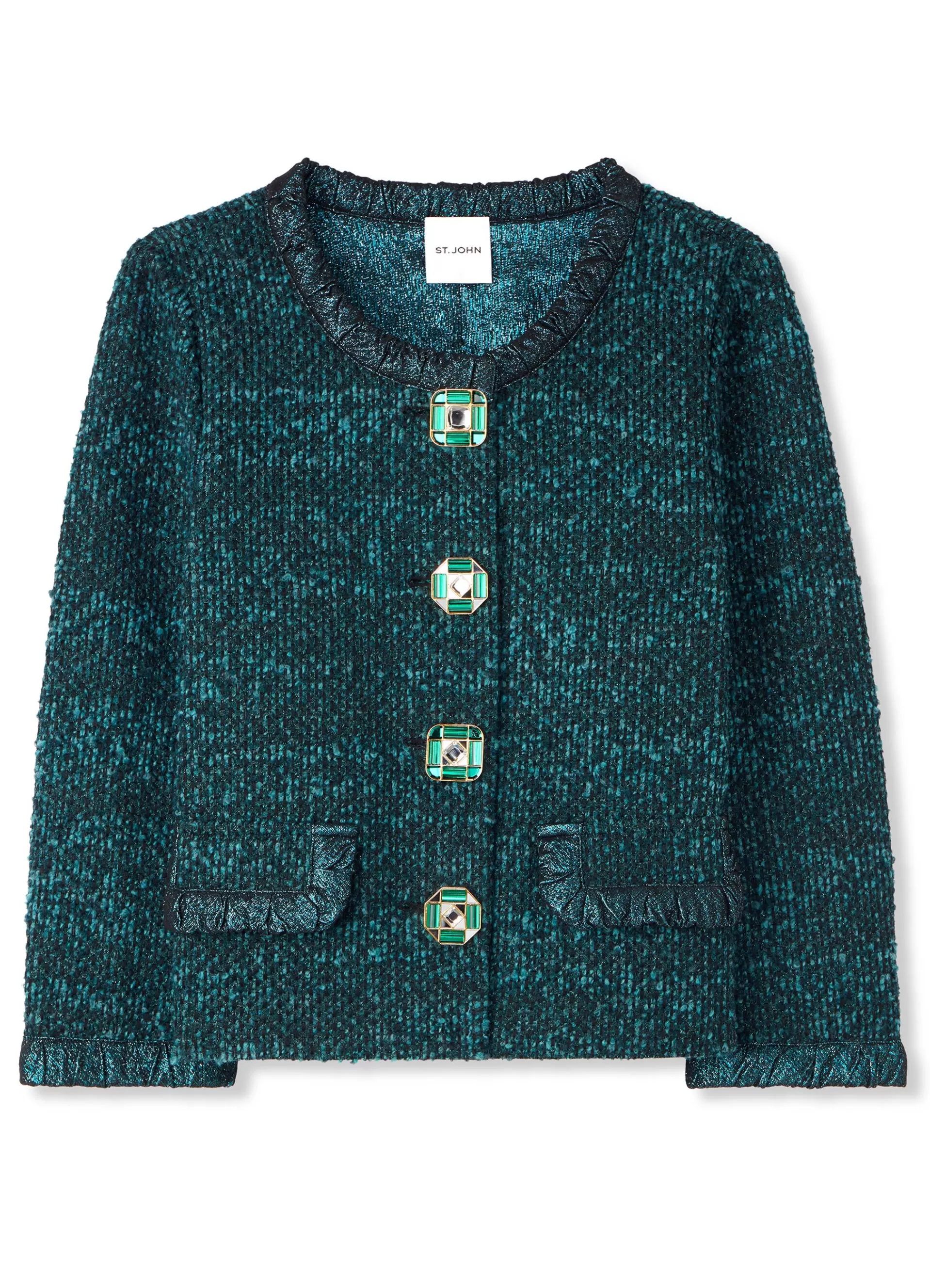 St. John Textured Slub Tweed Jacket | TWEED JACKETS | COORDINATING SETS