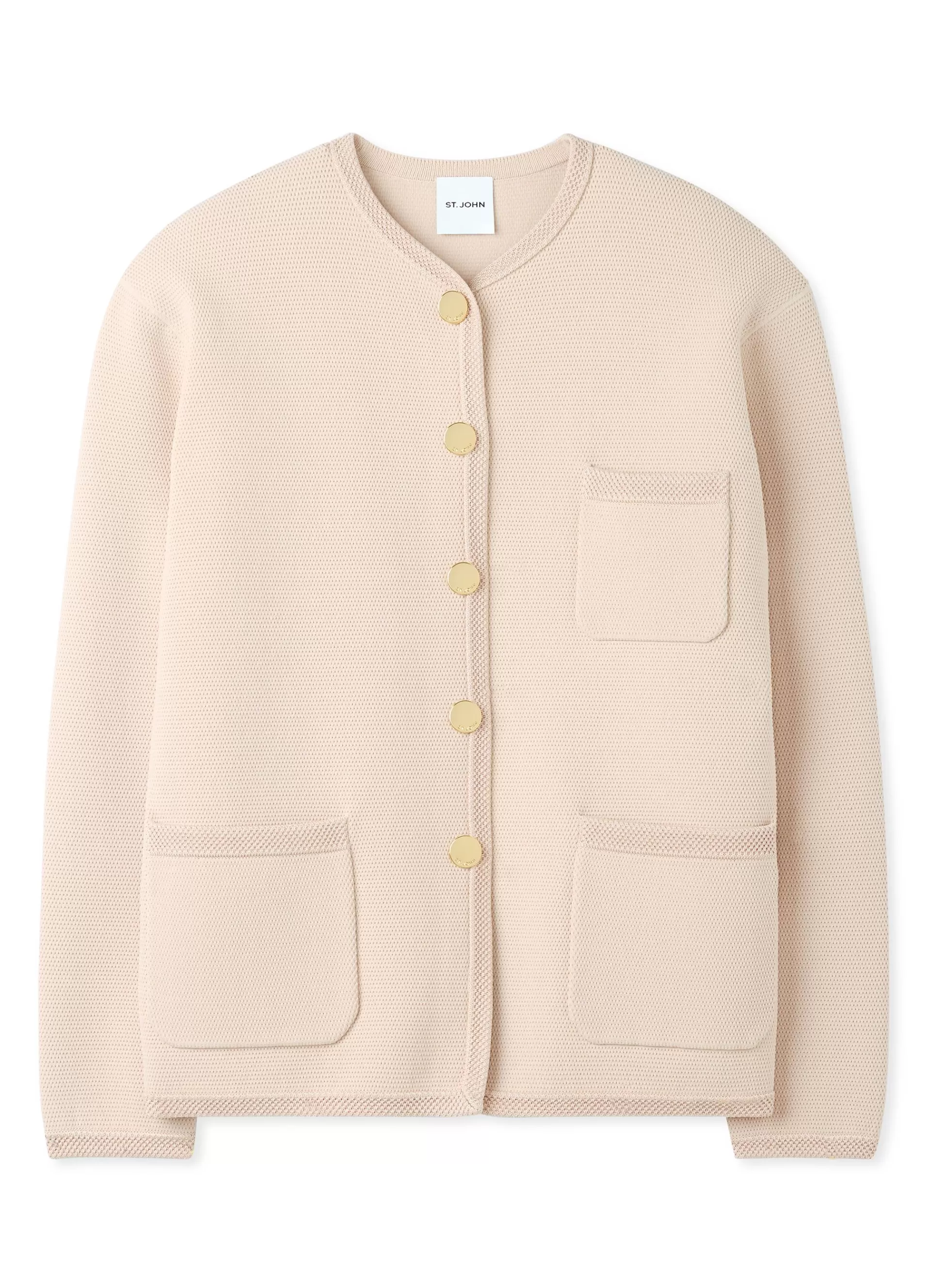 St. John Textured Stretch Twill Jacket | COORDINATING SETS | JACKETS